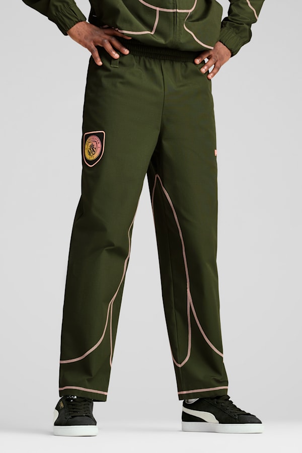 Manchester City ftblSTATEMENT Track Pants Men, Myrtle-Poppy Pink, extralarge