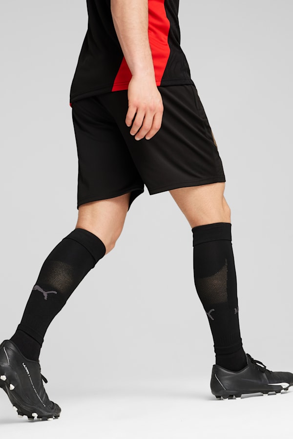 AC Milan Training Shorts Men, PUMA Black-For All Time Red, extralarge