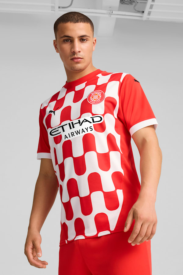 Girona FC 24/25 Home Jersey Men, PUMA Red-PUMA White, extralarge-GBR