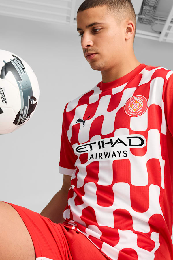 Girona FC 24/25 Home Jersey Men, PUMA Red-PUMA White, extralarge-GBR