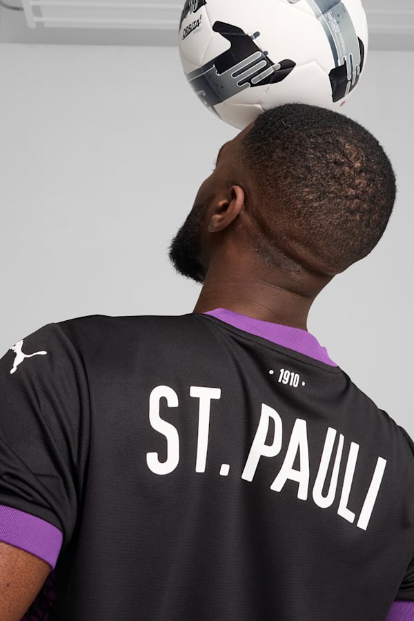 FC St. Pauli 24/25 Third Jersey Men, PUMA Black-PUMA White, extralarge