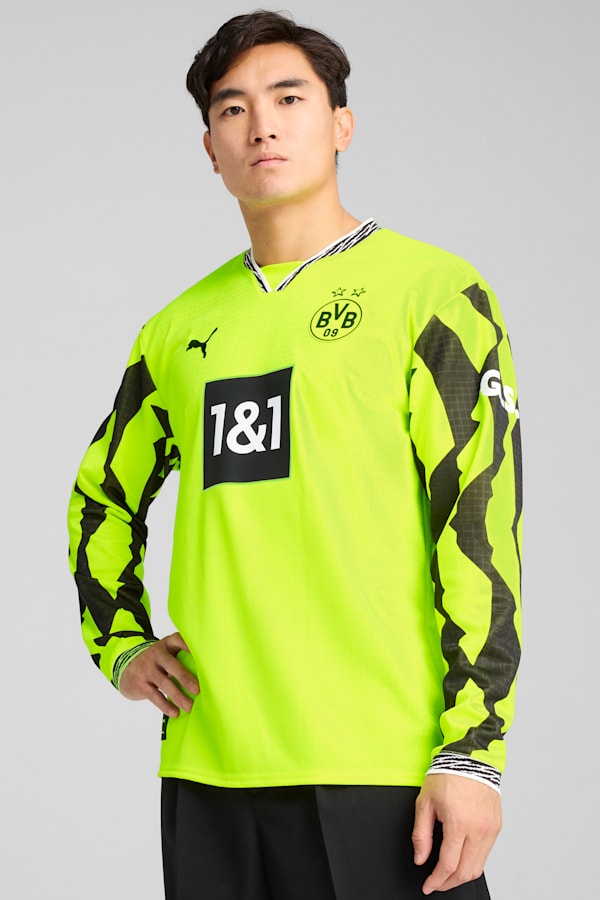 Borussia Dortmund Culture Long Sleeve Special Jersey Men, Yellow Alert-PUMA Black, extralarge-GBR