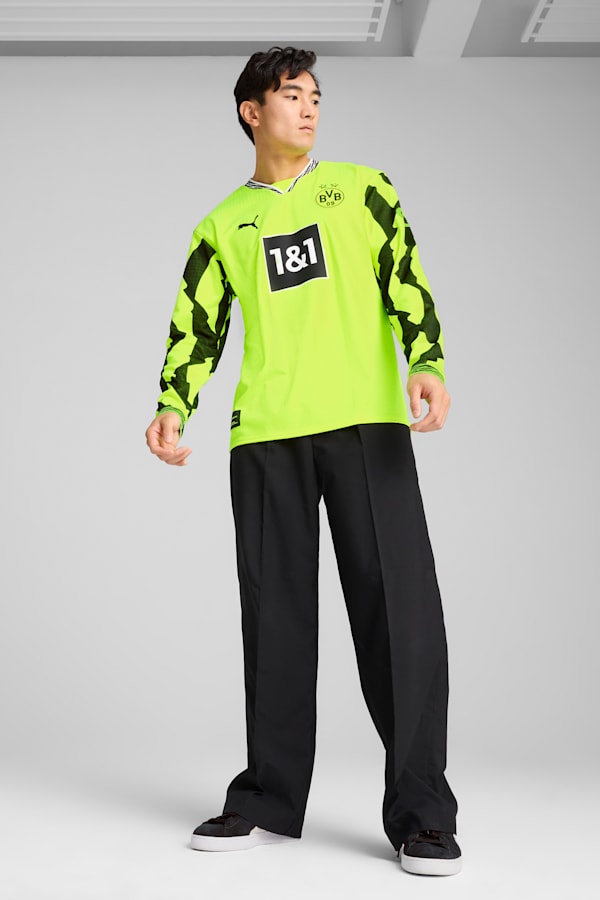 Borussia Dortmund Culture Long Sleeve Special Jersey Men, Yellow Alert-PUMA Black, extralarge-GBR