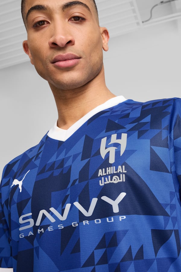 Al-Hilal SFC 24/25 Home Replica Jersey Men, Blue Intense-PUMA White, extralarge