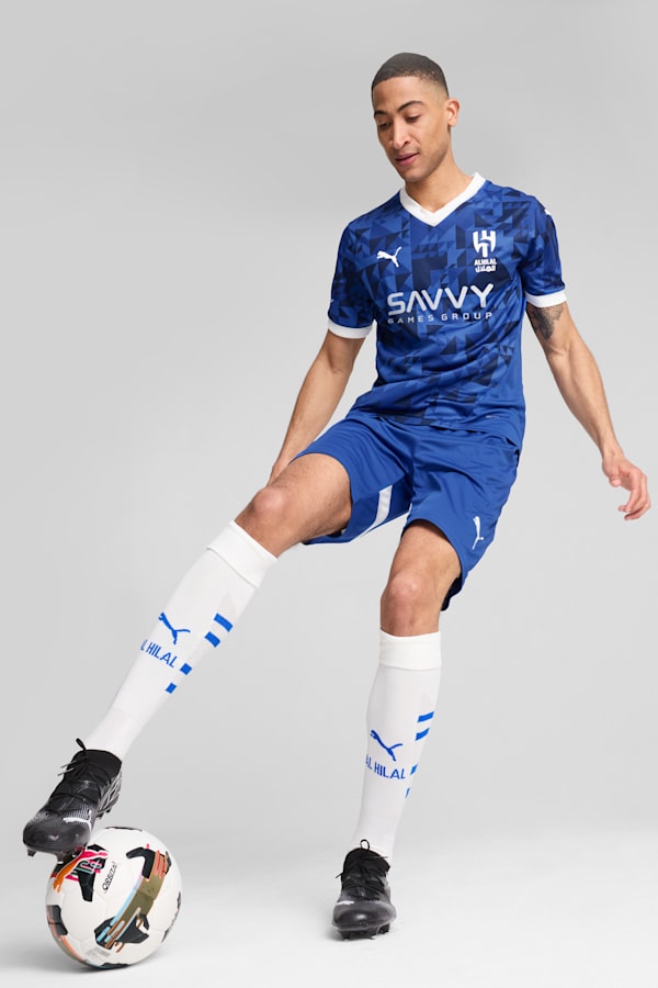 Al-Hilal SFC 24/25 Home Replica Jersey Men, Blue Intense-PUMA White, extralarge