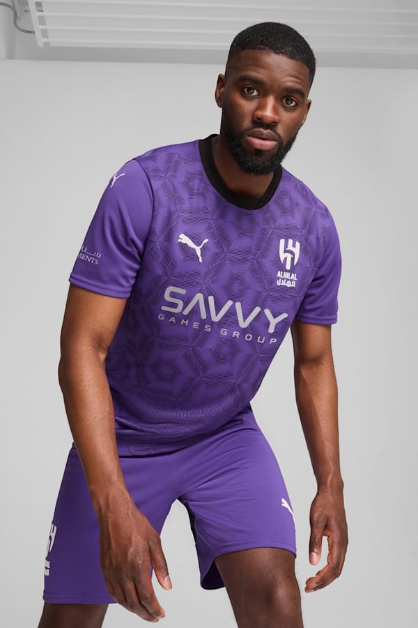 Al-Hilal SFC 24/25 Third Replica Jersey Men, Team Violet-PUMA Black, extralarge