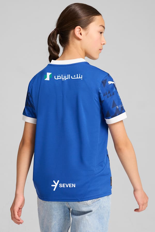 Al-Hilal SFC 24/25 Home Replica Jersey Youth, Blue Intense-PUMA White, extralarge