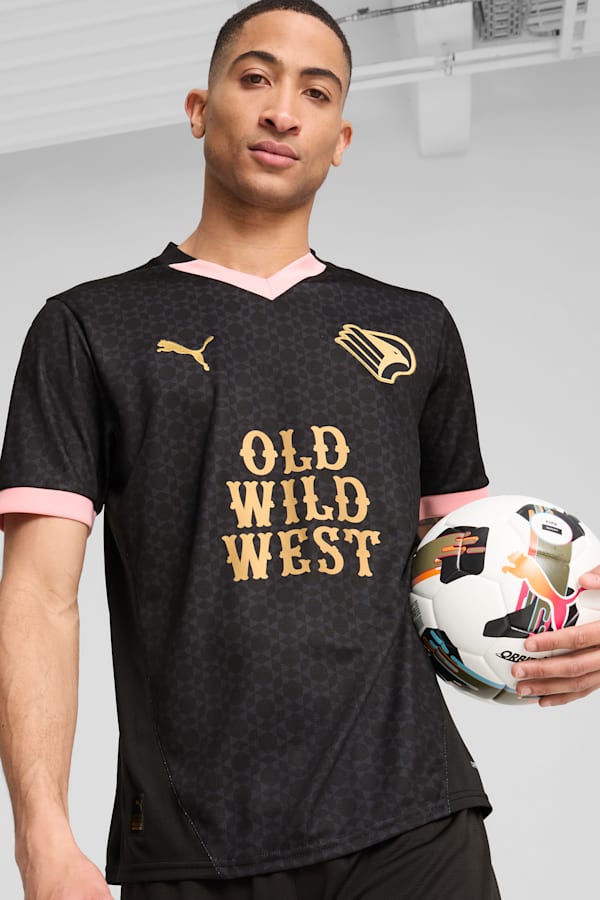 Black and gold puma shirt shop