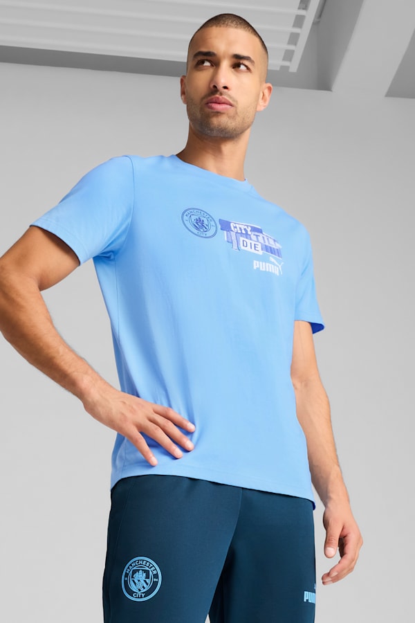 Manchester City ftblNRGY Tee Men, Team Light Blue, extralarge