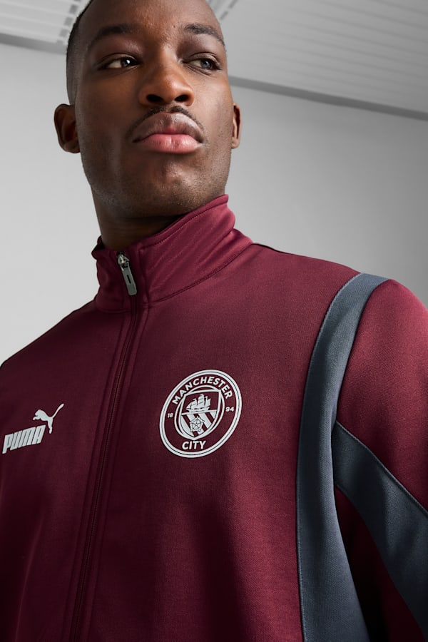 Manchester City ftblNRGY+ Jacket Men, Dark Rosette-Stormy Slate, extralarge