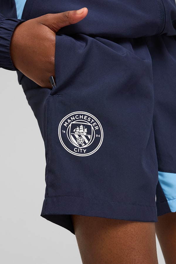 Manchester City ftblARCHIVE Shorts Youth, PUMA Navy-Team Light Blue, extralarge-GBR