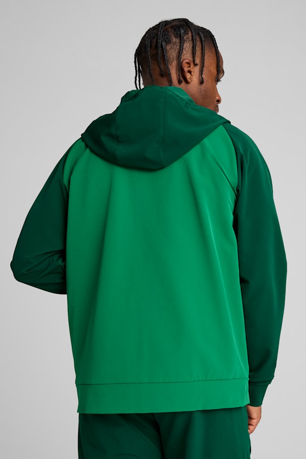 Portugal PUMATECH Woven Track Jacket Men, Green Lagoon-Botanic Green, extralarge