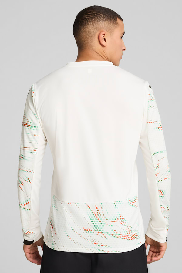 Portugal 2025 Long Sleeves Away Jersey Men, PUMA White-PUMA Black, extralarge-GBR