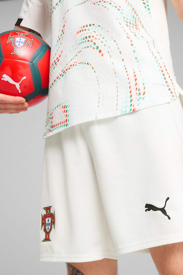 Portugal 2025 Shorts Men, PUMA White-PUMA Black, extralarge