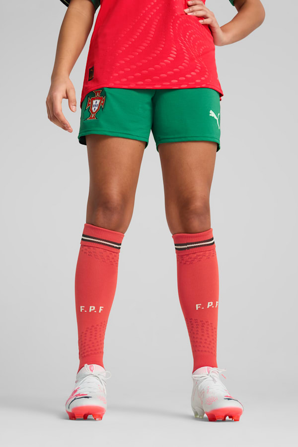 Portugal 2025 Shorts Women, Luso Green-Fresh Mint, extralarge
