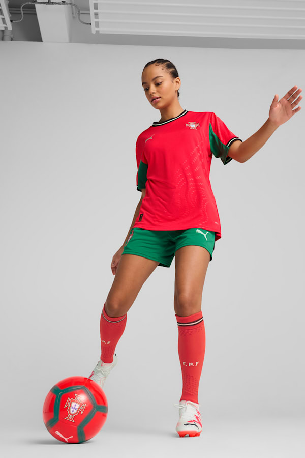 Portugal 2025 Shorts Women, Luso Green-Fresh Mint, extralarge