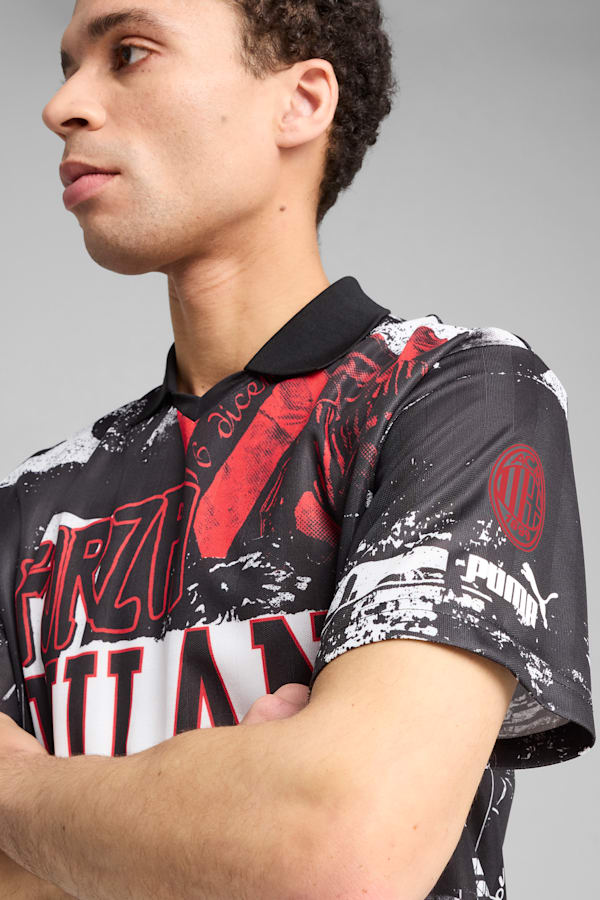 AC Milan ftblNRGY+ Retro Jersey Men, For All Time Red, extralarge