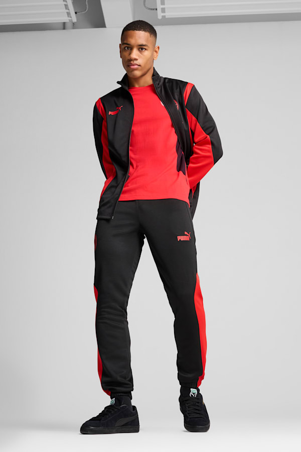 AC Milan ftblNRGY+ Jacket Men, PUMA Black-For All Time Red, extralarge