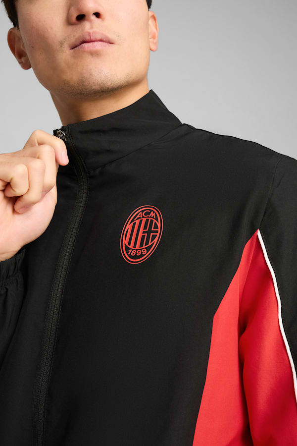 AC Milan ftblARCHIVE Jacket Men, PUMA Black-For All Time Red, extralarge
