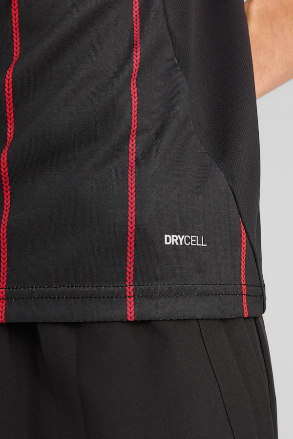 AC Milan Pre-match Jersey Men, PUMA Black-For All Time Red, extralarge