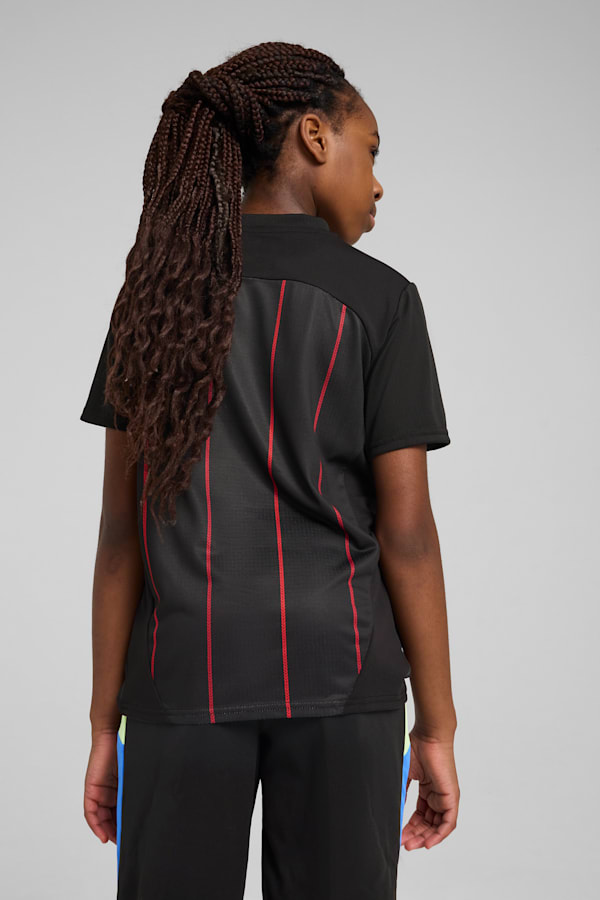 AC Milan Pre-match Jersey Youth, PUMA Black-For All Time Red, extralarge