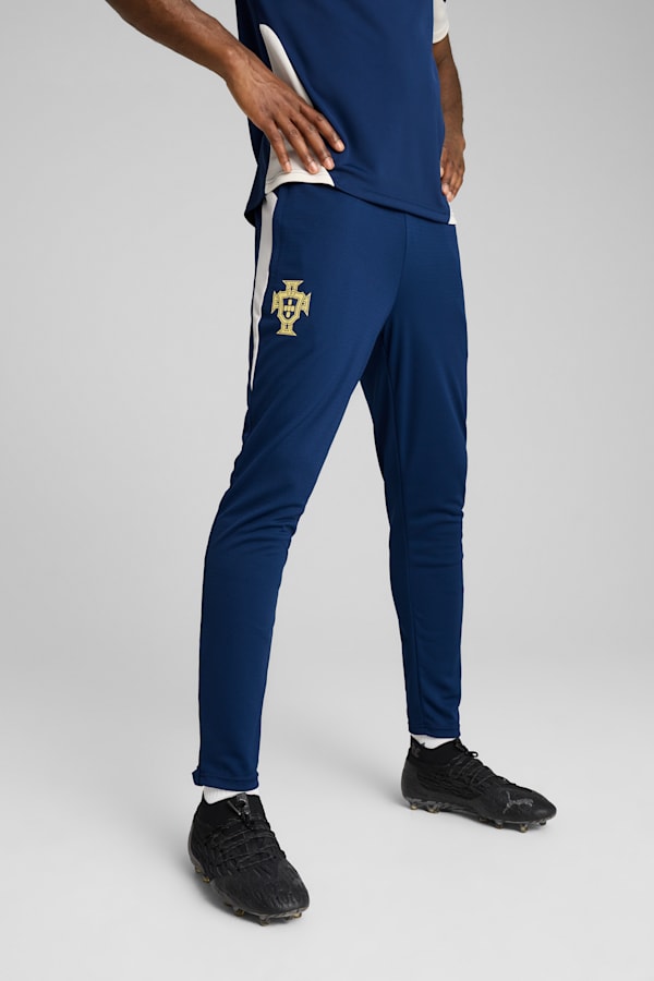 Portugal Training Pants Men, Persian Blue-Sugared Almond, extralarge