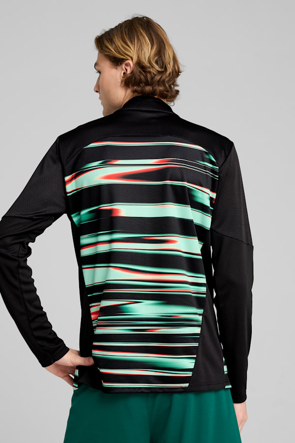 Portugal Pre-match Quarter-Zip Top Men, PUMA Black-PUMA White, extralarge
