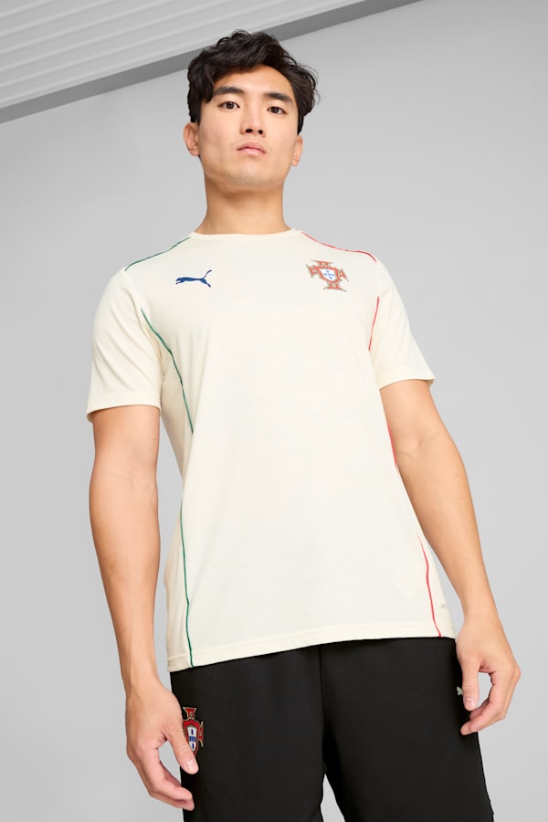Portugal Casuals Tee Men, Sugared Almond-Persian Blue, extralarge-GBR
