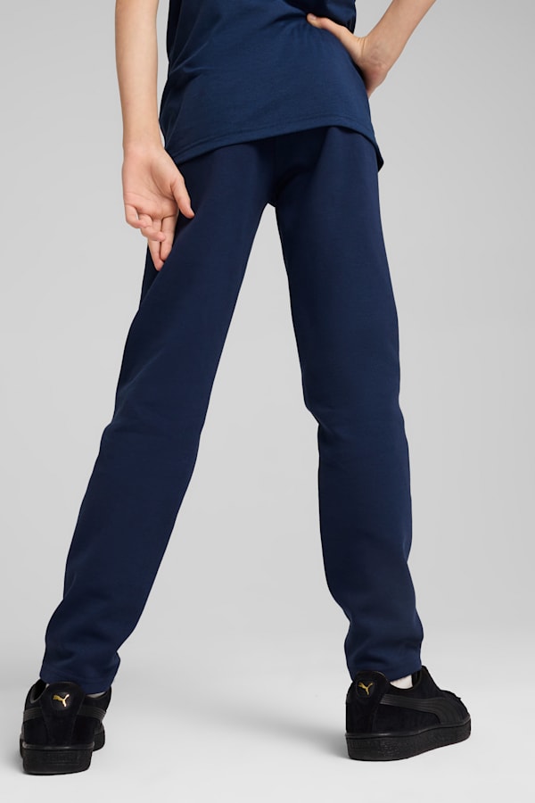Portugal Casuals Pants Youth, Persian Blue-Sunny Yellow, extralarge