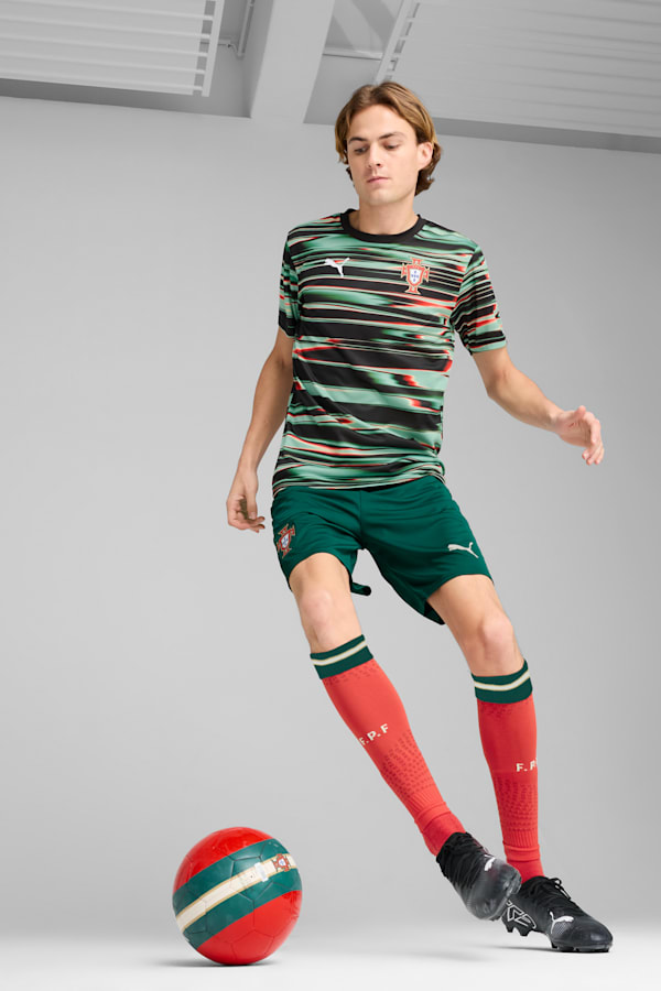 Portugal Pre-match Jersey Men, PUMA Black-PUMA White, extralarge