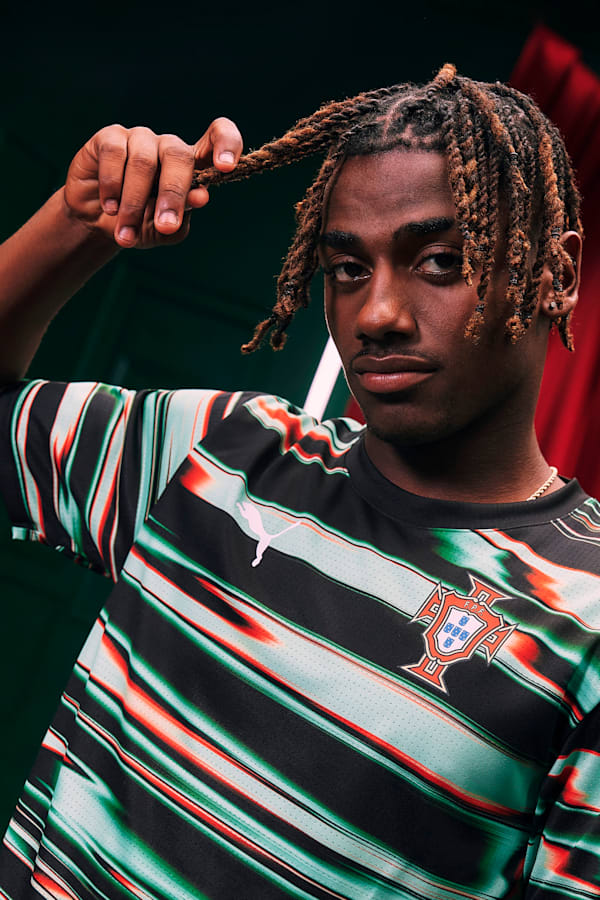 Portugal Pre-match Jersey Men, PUMA Black-PUMA White, extralarge