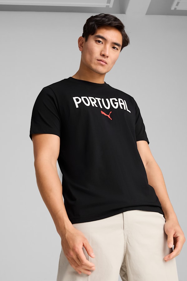 Portugal ftblNRGY Tee Men, PUMA Black, extralarge