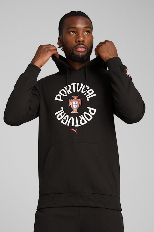 Portugal ftblNRGY Hoodie Men, PUMA Black, extralarge