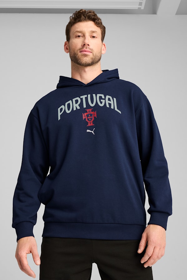 Portugal ftblNRGY+ Hoodie Men, Persian Blue, extralarge