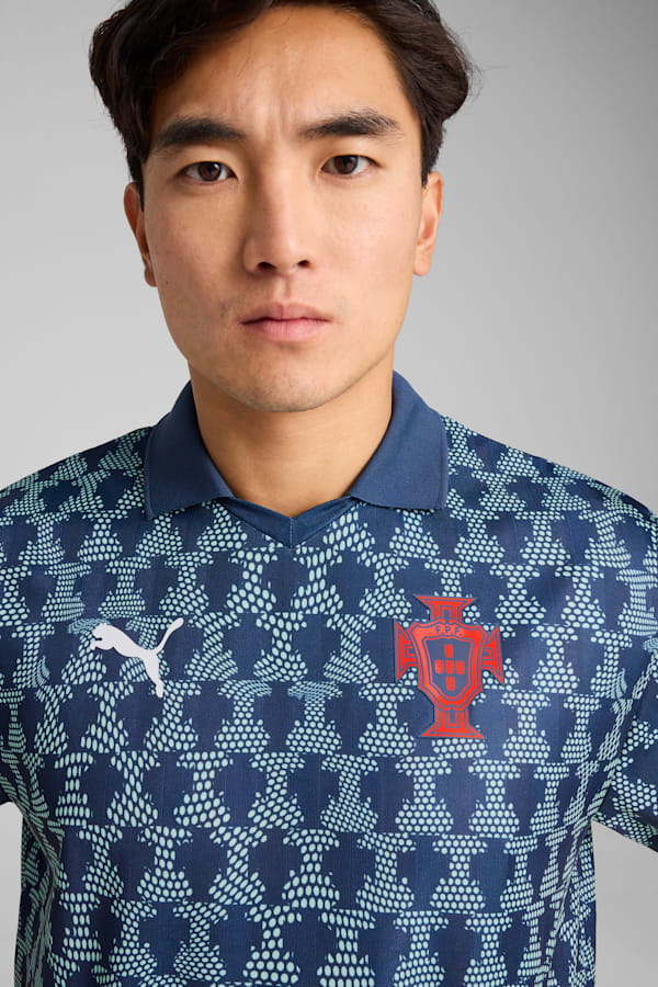 Portugal ftblNRGY+ Retro Jersey Men, Persian Blue, extralarge