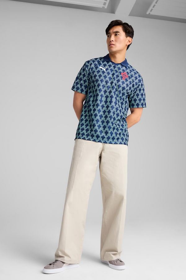 Portugal ftblNRGY+ Retro Jersey Men, Persian Blue, extralarge