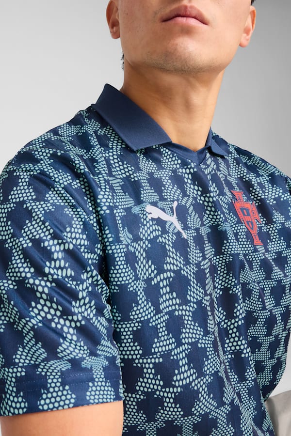 Portugal ftblNRGY+ Retro Jersey Men, Persian Blue, extralarge