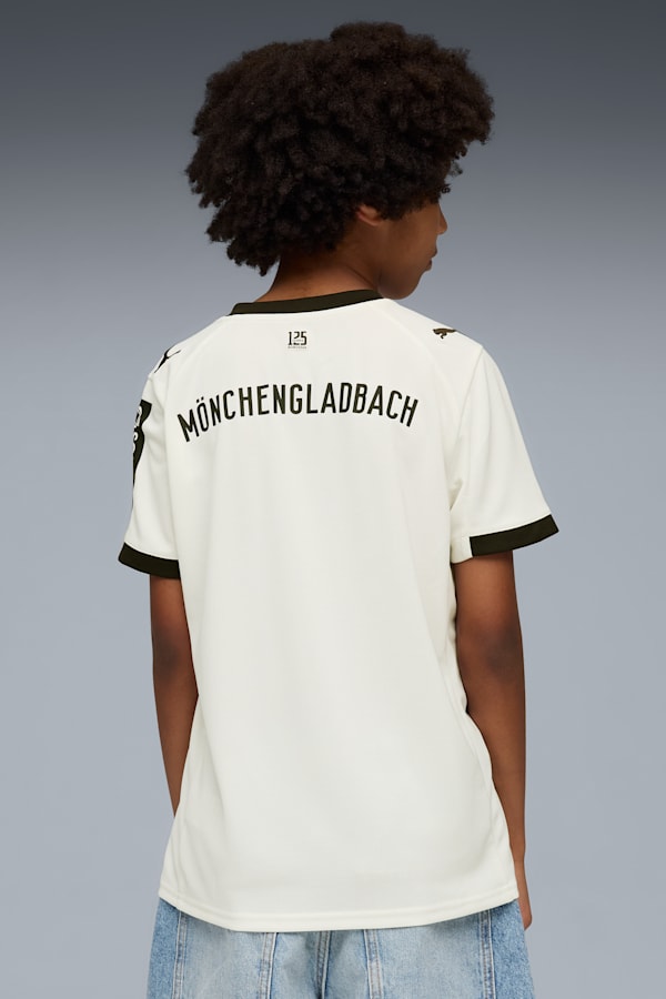 Borussia Mönchengladbach 25/26 Home Jersey Youth, Warm White-PUMA Black, extralarge-GBR