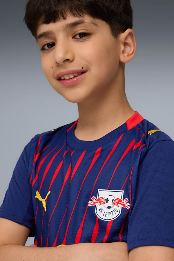 RB Leipzig 25/26 Away Jersey Youth, Elektro Blue-For All Time Red, extralarge-GBR