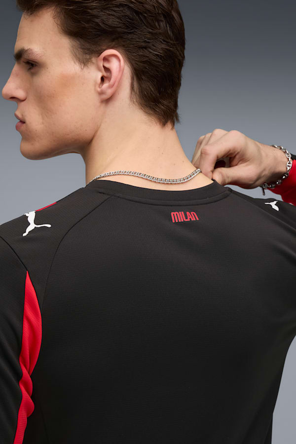 AC Milan 25/26 Long Sleeve Home Jersey Men, For All Time Red-PUMA Black, extralarge-GBR