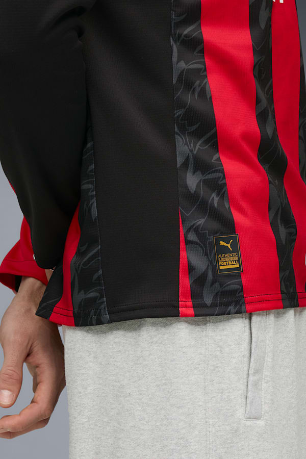 AC Milan 25/26 Long Sleeve Home Jersey Men, For All Time Red-PUMA Black, extralarge-GBR