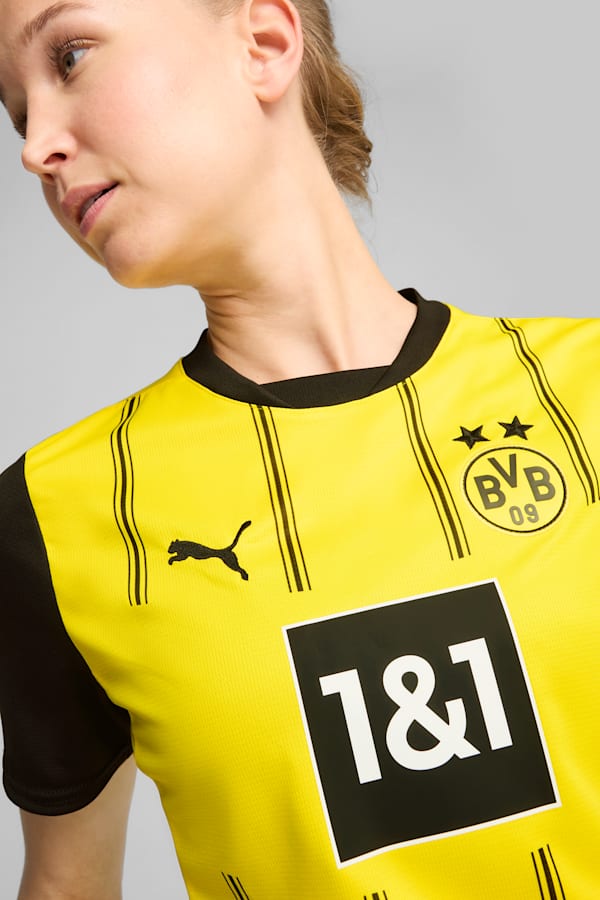 Borussia Dortmund 24/25 Home Jersey Women, Faster Yellow-PUMA Black, extralarge