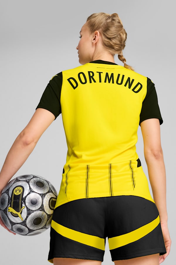 Borussia Dortmund 24/25 Home Jersey Women, Faster Yellow-PUMA Black, extralarge