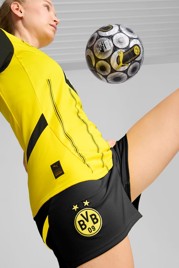 Borussia Dortmund 24/25 Home Jersey Women, Faster Yellow-PUMA Black, extralarge