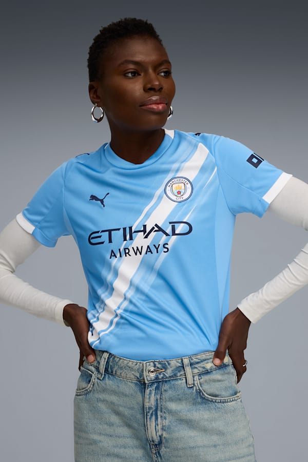 Manchester City 25/26 Home Jersey Women, Team Light Blue-PUMA White, extralarge-GBR