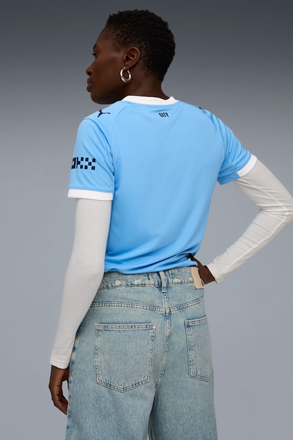 Manchester City 25/26 Home Jersey Women, Team Light Blue-PUMA White, extralarge-GBR
