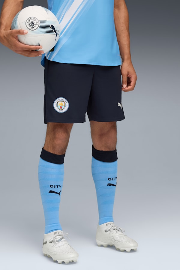 Manchester City 25/26 Shorts Men, Deep Navy-Team Light Blue, extralarge-GBR