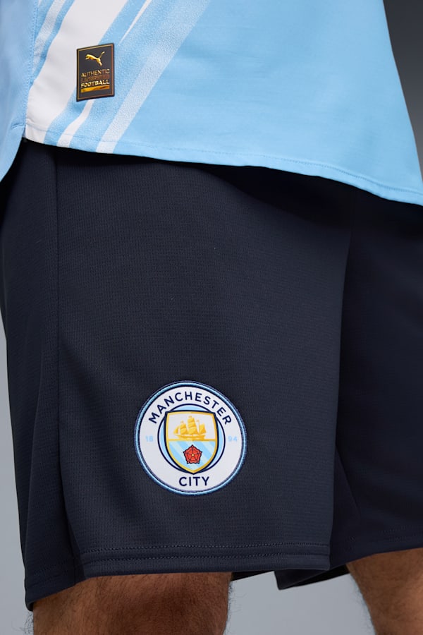 Manchester City 25/26 Shorts Men, Deep Navy-Team Light Blue, extralarge-GBR