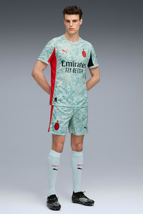 AC Milan 25/26 Goalkeeper Shorts Men, Modern Mint-For All Time Red, extralarge-GBR
