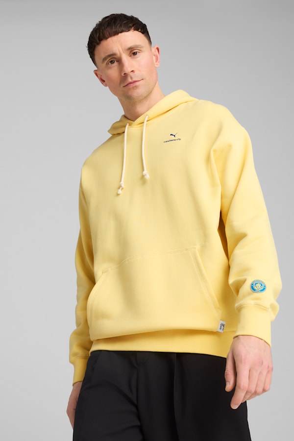 Manchester City MMQ Hoodie Men, Pale Lemon-Tropical Blue, extralarge-GBR